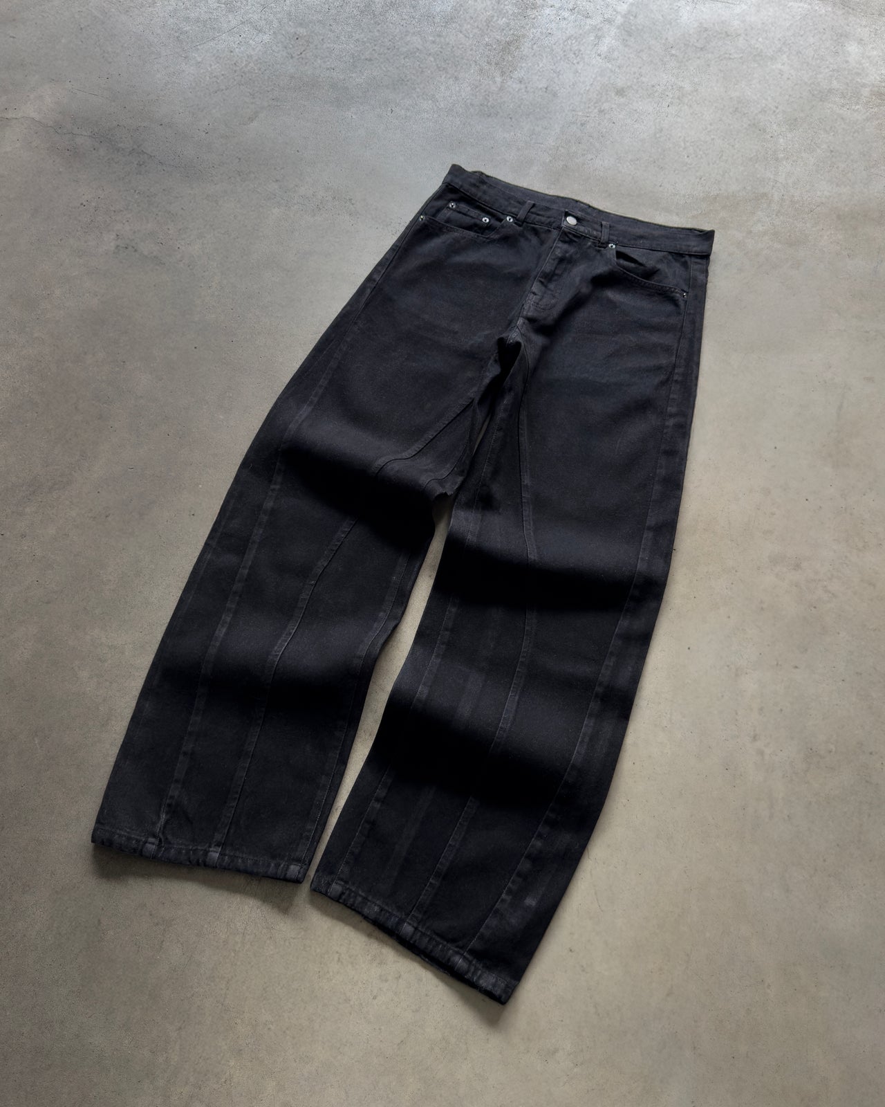 Waxed Raw Denim